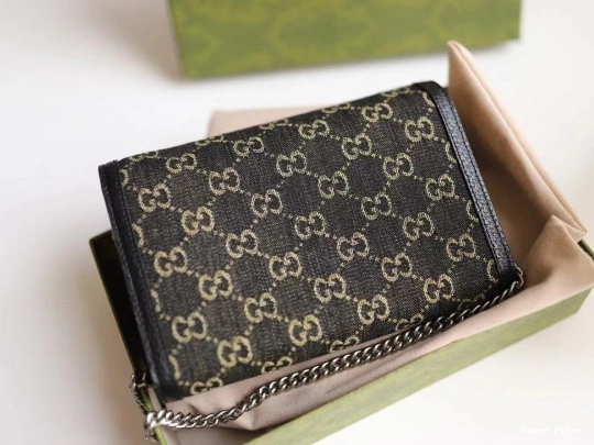 Hyperpeter mini Gucci chain leather bag Dionysus 0801